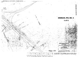 Plat Map of Union Pacific Facilities at Dishman, Washington, 1959