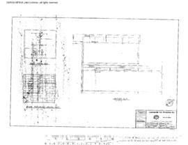 Spokane, Portland, and Seattle Railway Engineering Drawing, Yard Office at Vancouver, Washington,...