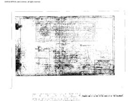 Northern Pacific Engineering Drawing, Northern Pacific Transport Company Depot at Polson, Montana...