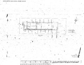 Northern Pacific Engineering Drawing, Depot at Garrison, Montana, undated