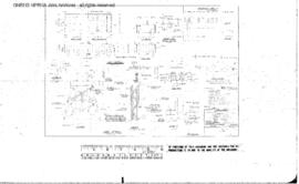 Burlington Northern Engineering Drawing: Pier Details, Bridge, Colville River, Washington, undated