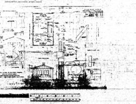 Spokane, Portland, and Seattle Railway Engineering Drawing, Tanker Cleaning Facilities at Vancouv...