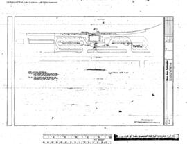 Amtrak Engineering Drawing, Amtrak Depot at Tacoma, Washington, 1983