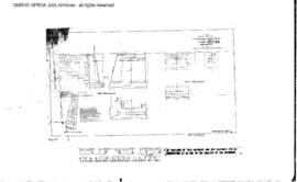 Northern Pacific Engineering Drawing: Abutments, Bridge 22 - Jocko River, West of Evaro, Montana,...