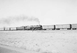 Northern Pacific steam locomotive 5138 at Glade, Washington, in 1953.