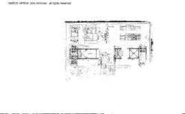 Northern Pacific Engineering Drawing: Shop Plan - Operating Machinery, 135 Foot Turntable, undated