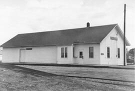 Great Northern Depot at Mohall, North Dakota, undated