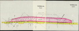 Great Northern Plat Map, Pateros, Washington.  Milepost 59, 1987