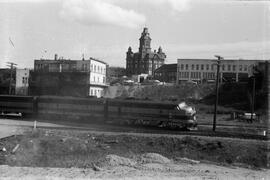 Great Northern Diesel Locomotive 357A, Bellingham, Washington, undated