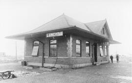 Great Northern Depot Lunchroom at Minot, North Dakota, undated