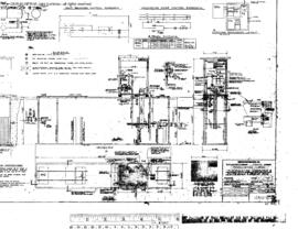 Northern Pacific Engineering Drawing, Diesel Fueling Facilities at Parkwater, Washington, 1977
