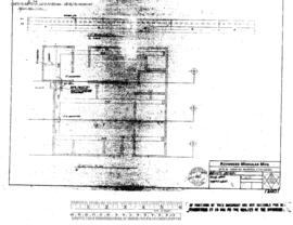 Burlington Northern Engineering Drawing, Office, Modular at Seattle, Washington, undated