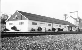 Great Northern Depot at Poplar, Montana, undated