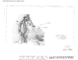 Great Northern Engineering Drawing, Many Glacier Hotel at East Glacier Park, Montana, 1957