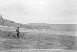 Weyerhaeuser Company Log Reload Facility at Curtis, Washington in November, 1975.