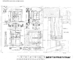 Spokane, Portland, and Seattle Railway Engineering Drawing, Oregon Electric Railway Main Shop at ...