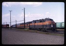 Great Northern Diesel Locomotive 502 at Superior, Wisconsin, 1969