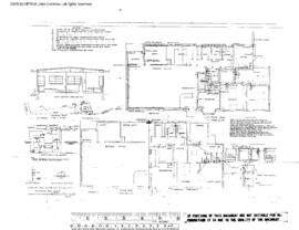 Spokane, Portland, and Seattle Railway Engineering Drawing, Yard Office at Willbridge, Oregon, 1953