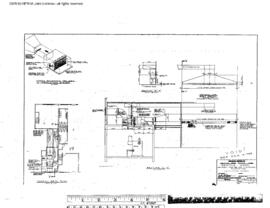 Great Northern Engineering Drawing, Pier 88 Warehouse and Offices at Seattle, Washington, 1971