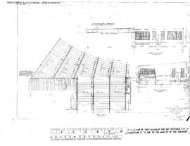 Spokane, Portland, and Seattle Railway Engineering Drawing, Roundhouse at Vancouver, Washington, ...