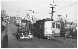 Seattle Municipal Railway cable car 40, Seattle, Washington, 1940