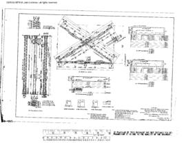 Northern Pacific Engineering Drawing, Engine Facilities at Parkwater, Washington, 1912