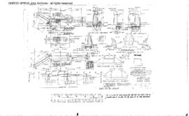 Spokane, Portland and Seattle Railway Engineering Drawing: Abutments and Pier, Bridge A20.8 (166....