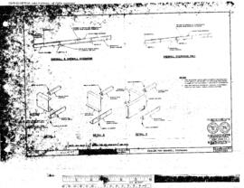 Burlington Northern Engineering Drawing, Butlerib Buildings, 1966