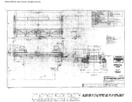 Great Northern Engineering Drawing, Diesel Repair Shop at Havre, Montana, 1972