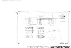Northern Pacific Engineering Drawing: Plan Pier/Abutment, Bridge 103.2, West of Cunningham, Washi...