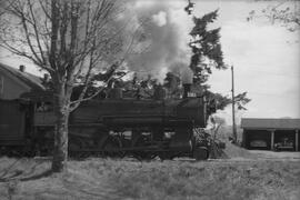 Northern Pacific Steam Locomotive 1361, Larson, Washington, undated