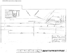 Great Northern Engineering Drawing, Immigration-Customs Building at Blaine-White Rock, Washington...