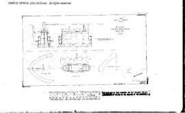 Northern Pacific Engineering Drawing: Center Pier, Bridge 39 - Umatilla River, Union Pacific Conn...