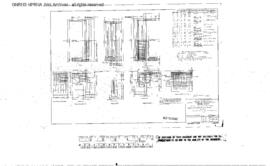 Northern Pacific Engineering Drawing: Detail of Abutment/Piers, Bridge 233 - Prickly Pear Creek, ...