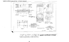 Northern Pacific Engineering Drawing: General Plan/Detail Abutment, Bridge 41 (50) - Kaiser Creek...