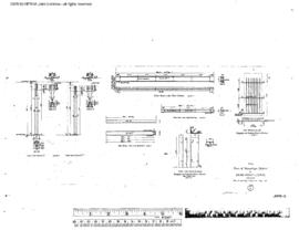 Northern Pacific Engineering Drawing, Depot at Sand Point, Idaho, 1916