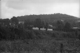 Milwaukee Road Diesel Locomotive, Bellingham, Washington, undated