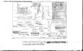 Northern Pacific Engineering Drawing: Walk/Rail Tie Plan, Bridge 51 - Hannaford Creek, South of W...