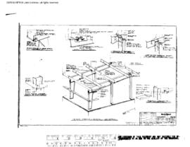 Great Northern Engineering Drawing, Car Shop at Interbay, Washington, 1967