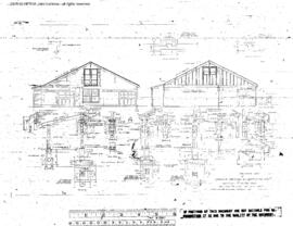 Spokane, Portland, and Seattle Railway Engineering Drawing, Wheel Shop at Vancouver, Washington, ...