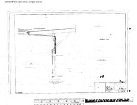 Great Northern Engineering Drawing, Pier 88 Warehouse and Offices at Seattle, Washington, 1955