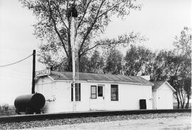 Great Northern Depot at Lawndale, Minnesota, 1968