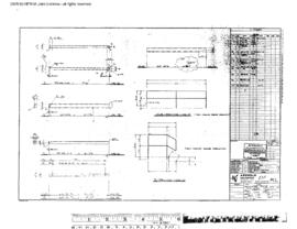 Great Northern Engineering Drawing, Engine House and Shop at Interbay, Washington, 1970