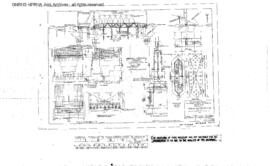 Northern Pacific Engineering Drawing: General/Masonry Plans, Bridge 46 - Cloquallum River, West o...