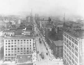 Puget Sound Traction, Light & Power cars, Seattle, Washington, circa 1913