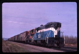 Great Northern Diesel Locomotive 576 at Superior, Wisconsin, 1970