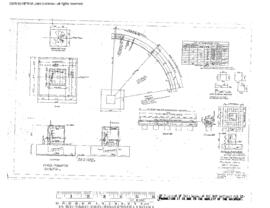 Saint Louis-San Francisco Railway Engineering Drawing, Turntable, 100 Foot  at Springfield, Misso...