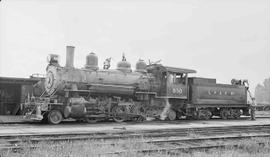 Longview Portland & Northern Railway Steam Locomotive Number 650 at Longview, Washington in 1...