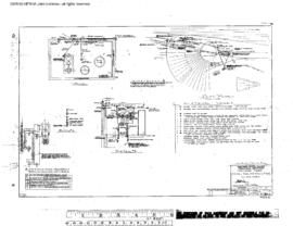 Northern Pacific Engineering Drawing, Diesel Fueling Facilities at Yakima, Washington, 1960