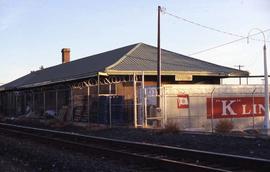 Burlington Northern depot at Wapato, Washington, in 2008.